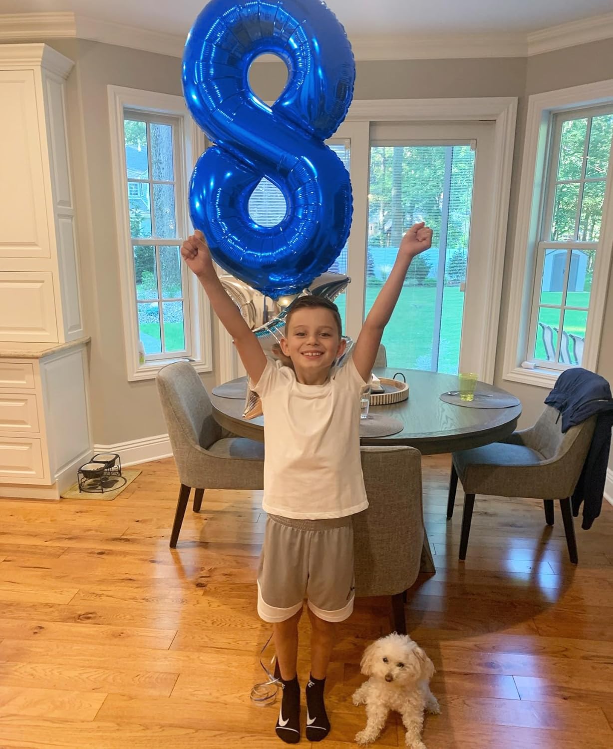 Number 24 Balloon by [Brand Name] - 40-Inch Navy Blue Birthday Decoration for 24th Celebration