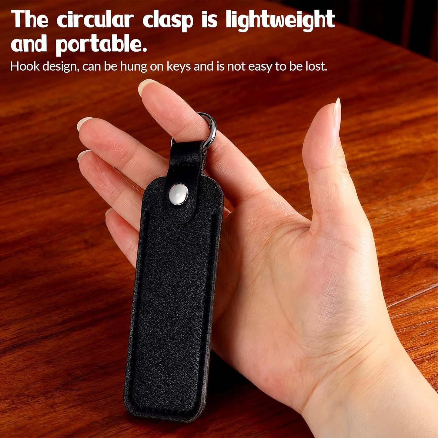 SynHHergyx 3 Pcs USB Flash Drive Case Leather Storage Cases. Anti Lost Thumb Flash Drive Holder USB Holder Protective