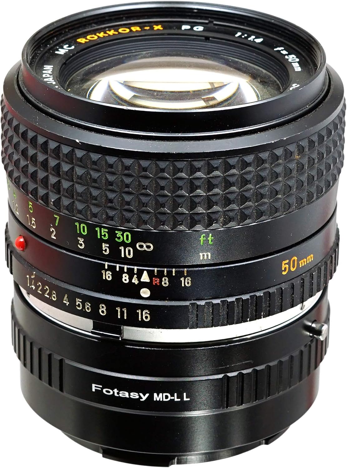 Fotasy S1 S1H S1R S4 S5 SL2 TL2 Minolta Rokkor MD Lens to L Adapter, Copper, MD Lens Adapter to L Mount, Compatible