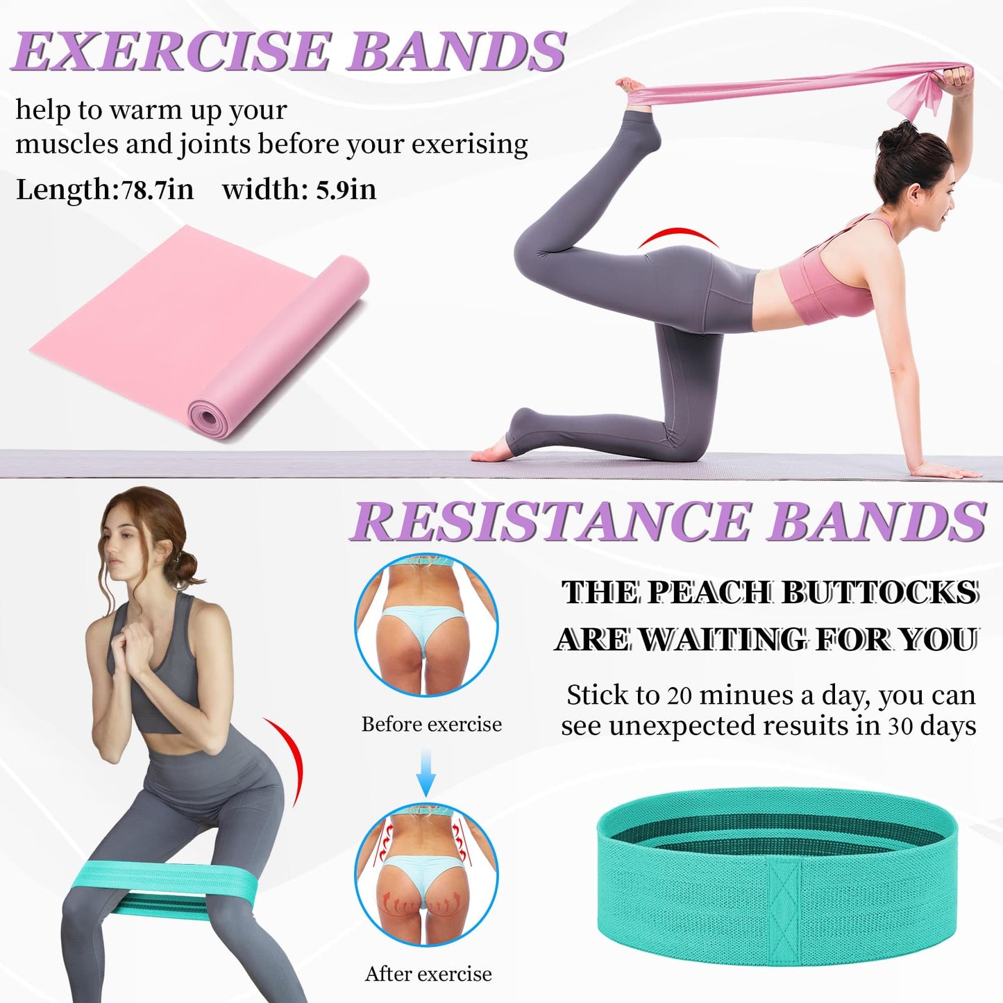 HNCTINNO All in One Yoga Wheel Set, Soft Foam Roller Wheel for Back Pain & Stretching, Yoga Blocks 2 Pack with Strap, Trigger Point Therapy Massage Ball for Deep Tissue, Yoga Starter Kit for Beginner