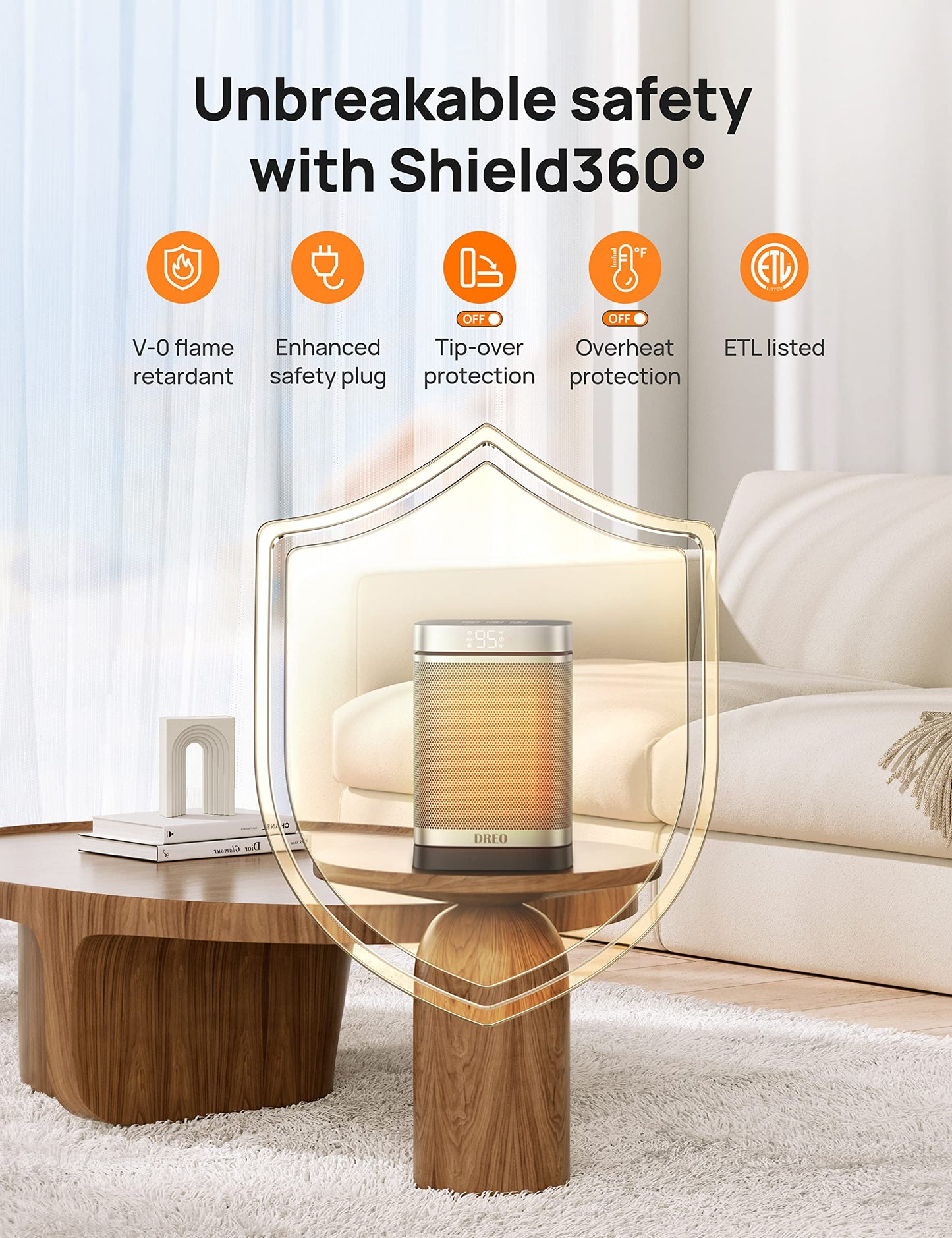 Dreo Oil Filled Radiator & Space Heater Indoor