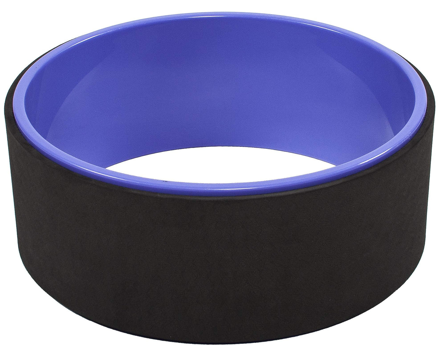 Fitvids Yoga Wheel for Stretching Yoga Prop Wheel, Comfortable Support for Poses and Backbends, Purple