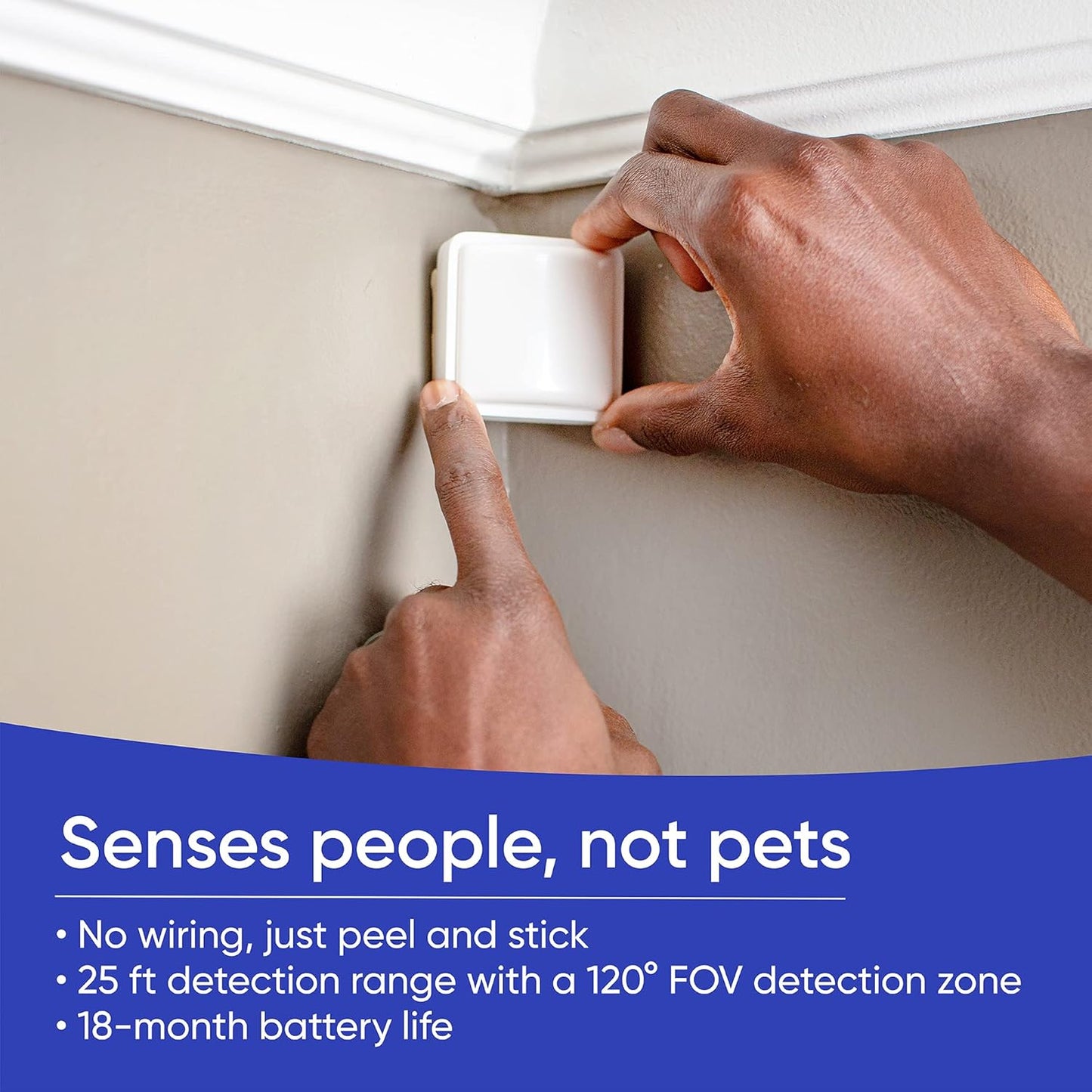 WYZE (1-Pack) Home Security System Motion Sensor Sense Hub Required