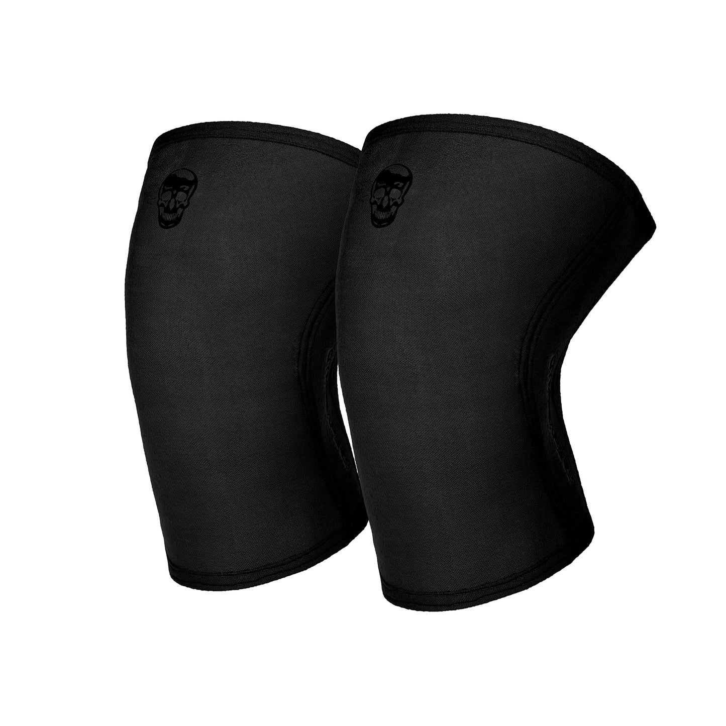 Gymreapers 5MM Knee Sleeves for Weightlifting, Squats, Powerlifting, and Functional Training – Compression Knee Support for Men & Women – Joint Protection & Recovery – Pair (Black/Black, Medium)