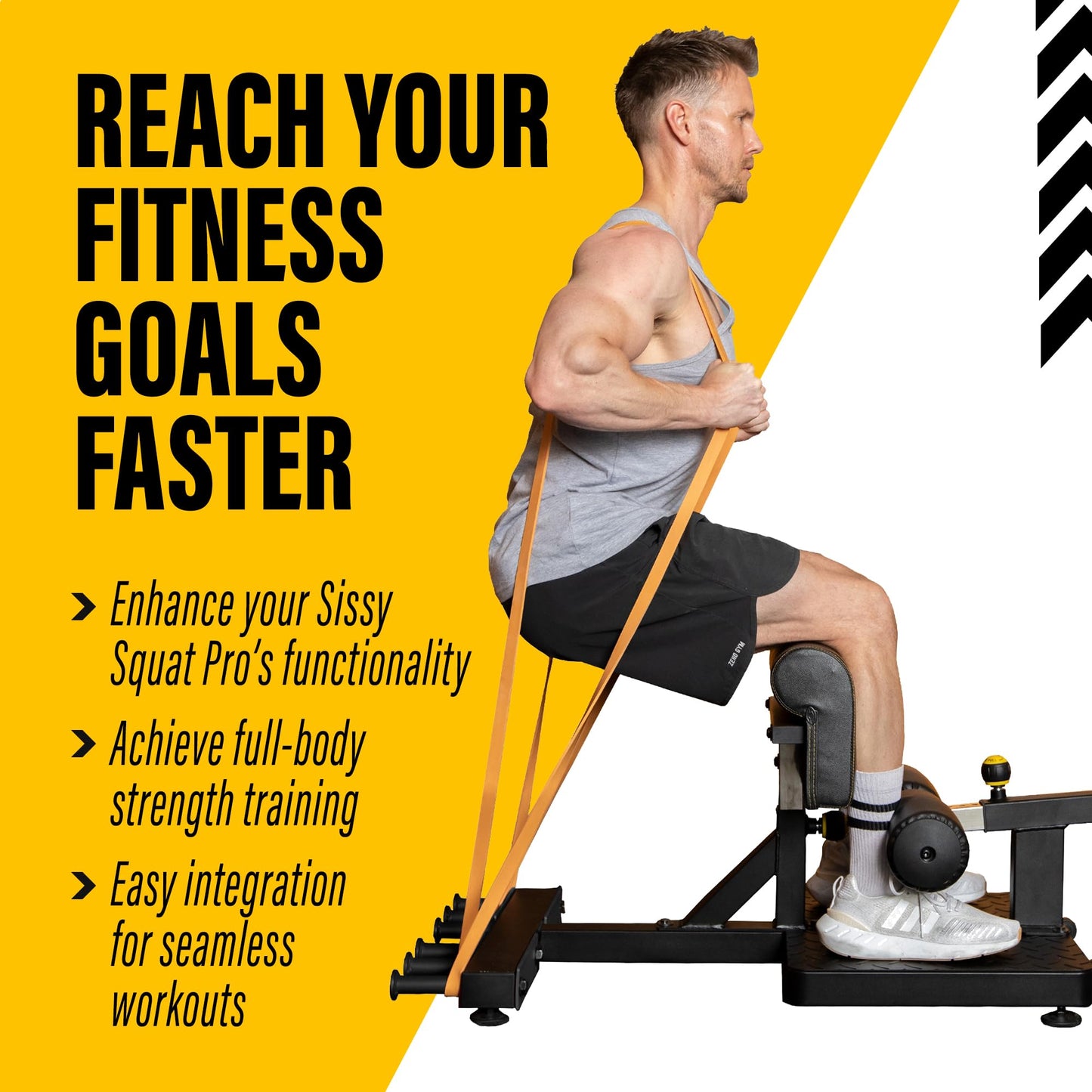 Powertec Resistance Band Pegs (Set of 2) - Compatible Only with Sissy Squat Pro Equipment - Home Gym Accessories