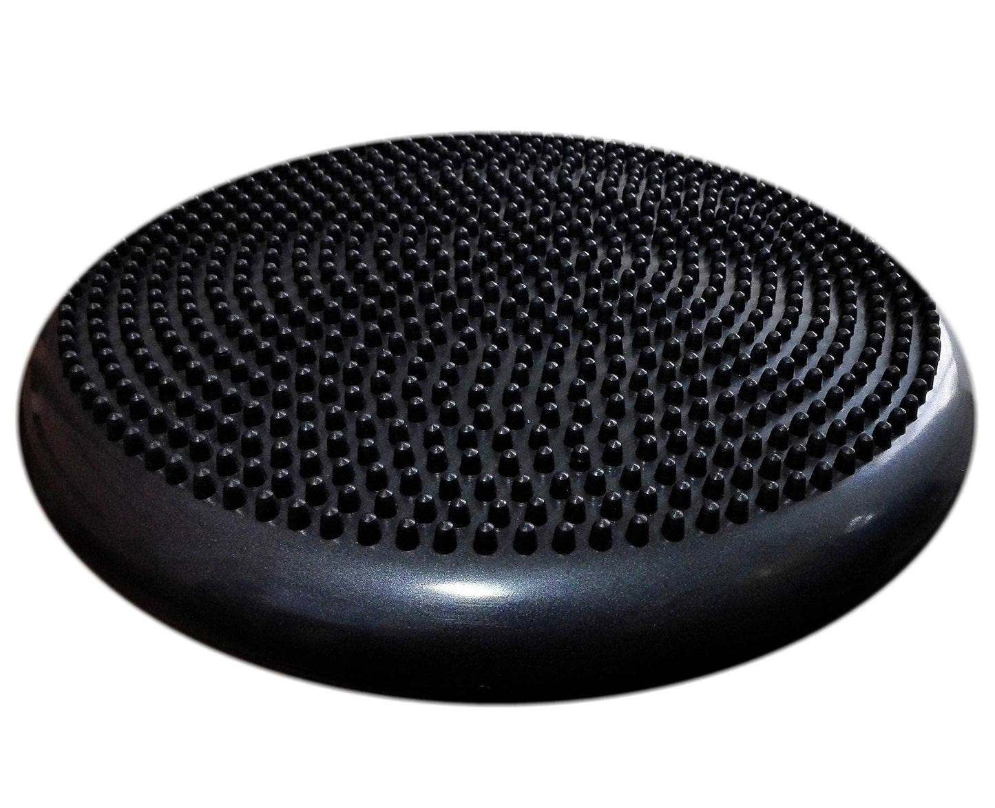 AppleRound Inflated Wobble Cushion with Pump, Air Stability Board, Core Balance Disc for Adults, Sensory Wiggle Seat for Kids, 13.5in / 34cm Diameter