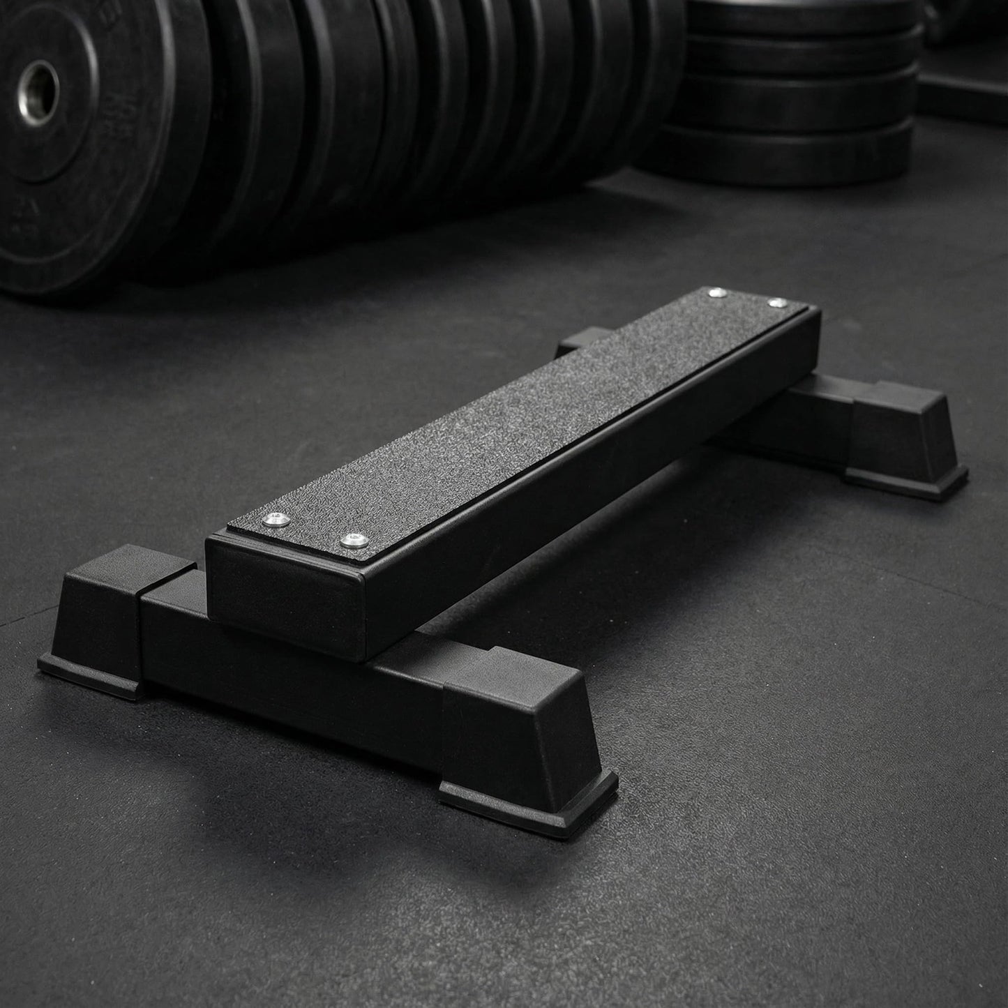 Steel Calf Raise Bar, Standing Calf Raise Platform Machine, Calf Raise Block Rack for Calf Stretching, Squat, Foot Stretch (22 inch)
