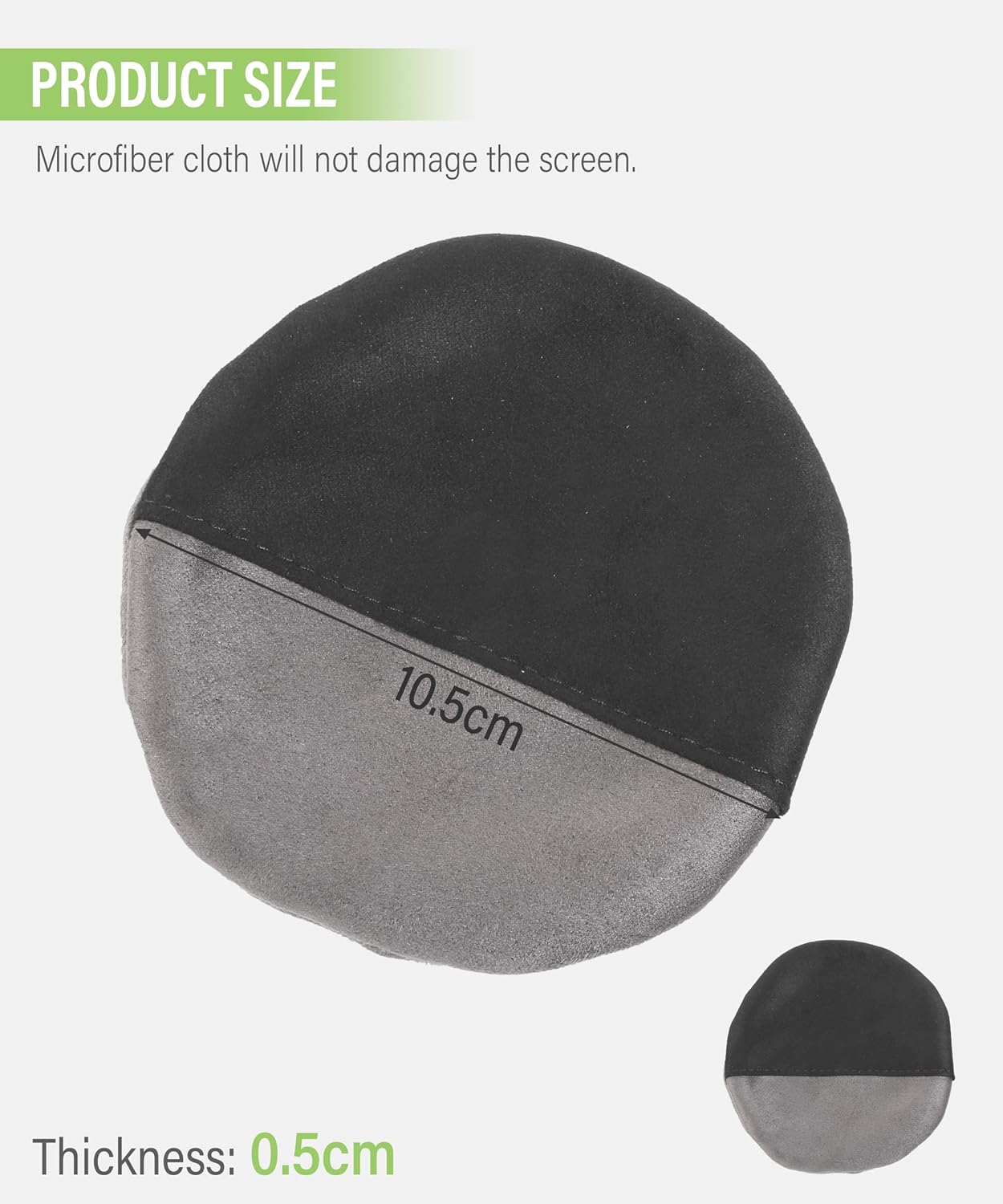 RACOONA Car Screen Cleaner,Screen Cleaning Pad Cloth Wipes,Car Accessories Microfiber Touch Screen Cleaner,Soft Cloth