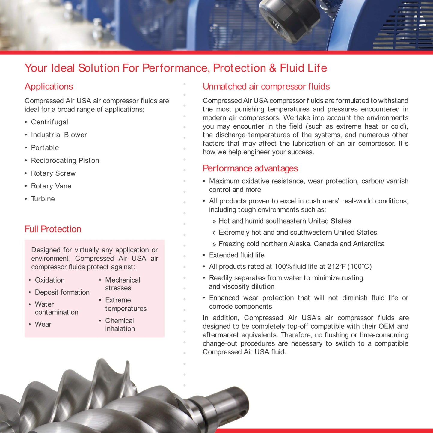 Premium Rotary Vane Air Compressor Lubricating Oil - CompressedAirUSA - XL - Extended Life Oils (5 Gallon)