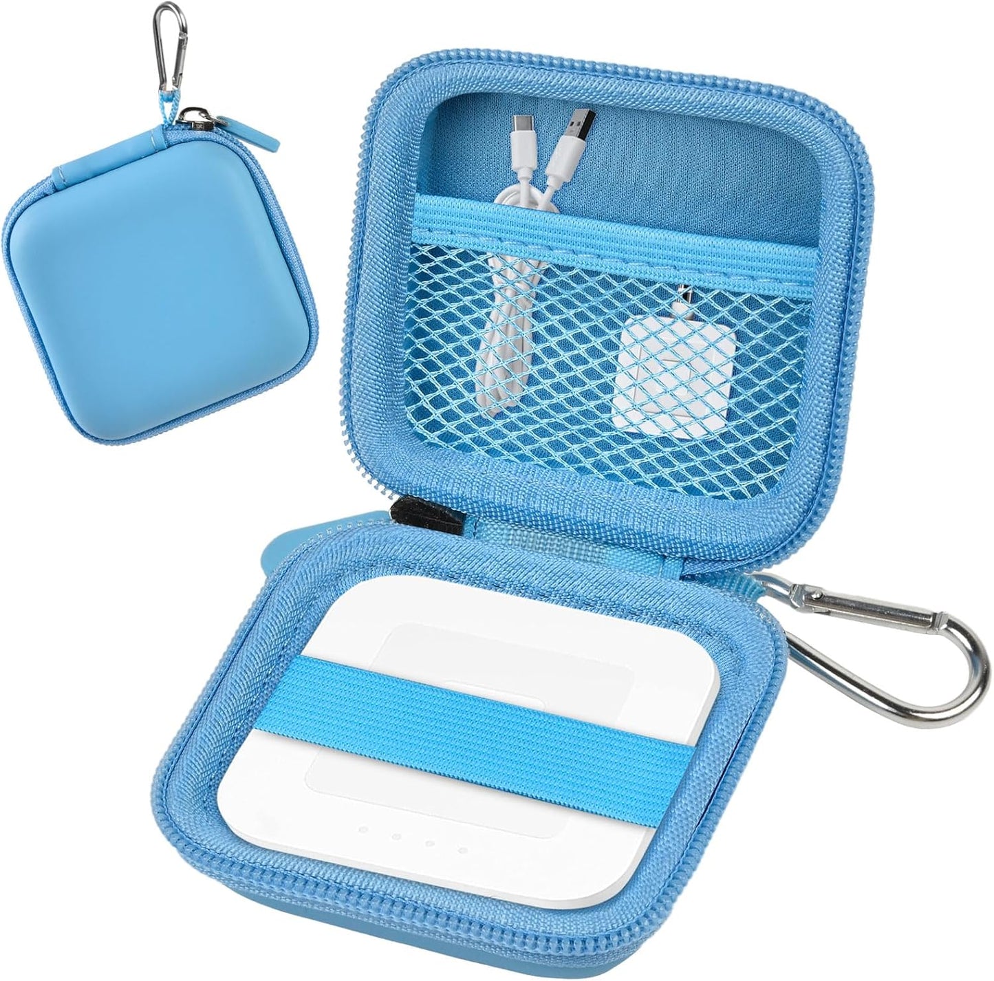 Comecase A-SKU-0485 Chip Card Reader Scanner Case, Hard Carrying Bag Holder Fits Square Contactless and Chip Reader