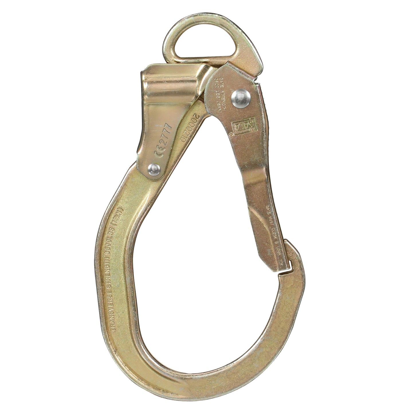 3M DBI-SALA Nano-Lok Edge Twin-Leg Personal Self-Retracting Lifeline 3500276, Cable, Steel Rebar Lock Hook, 8 ft. Class 2, ANSI