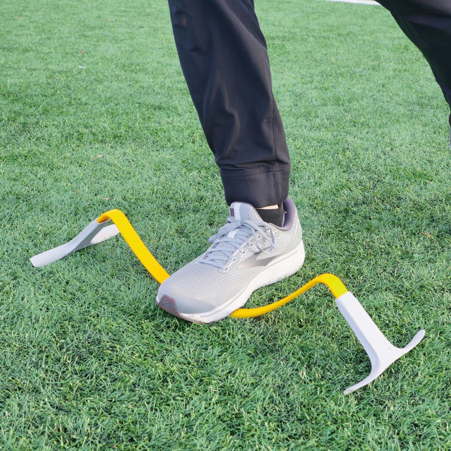 Meister ZoomFlex Agility Hurdles w/Carry Bag - Flex-Safe Modular Speed Training - 6" Electric Yellow - 6 Pack