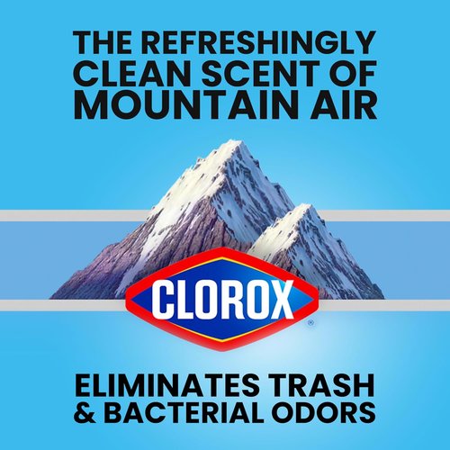 Glad ForceFlex Heavy Duty Trash Bags - Clorox Fresh Scent, 30 Gallon, 50 Count Pack