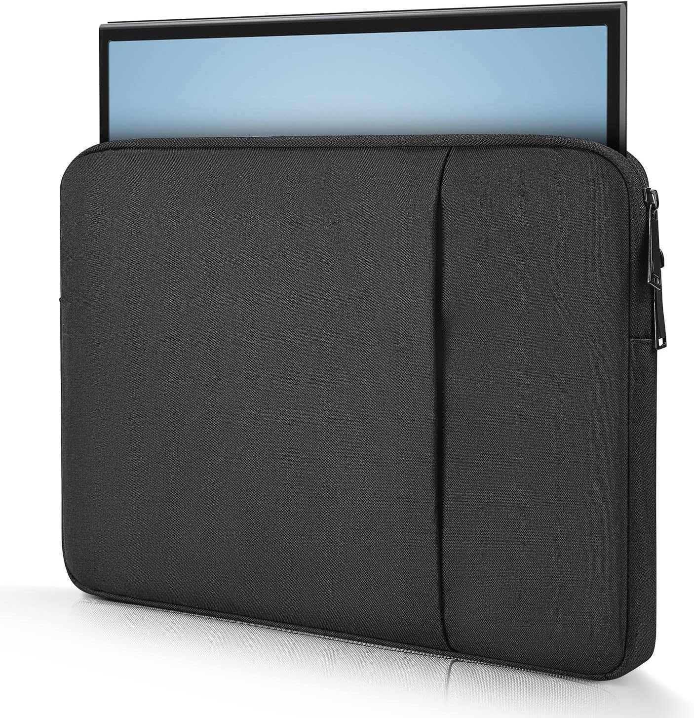 CaseDeer 15.6 16.1 Inch, 15.6-16.1 Inch 15"x10.8" Portable Monitor Case Carrying Sleeve for Most Portable Monitor