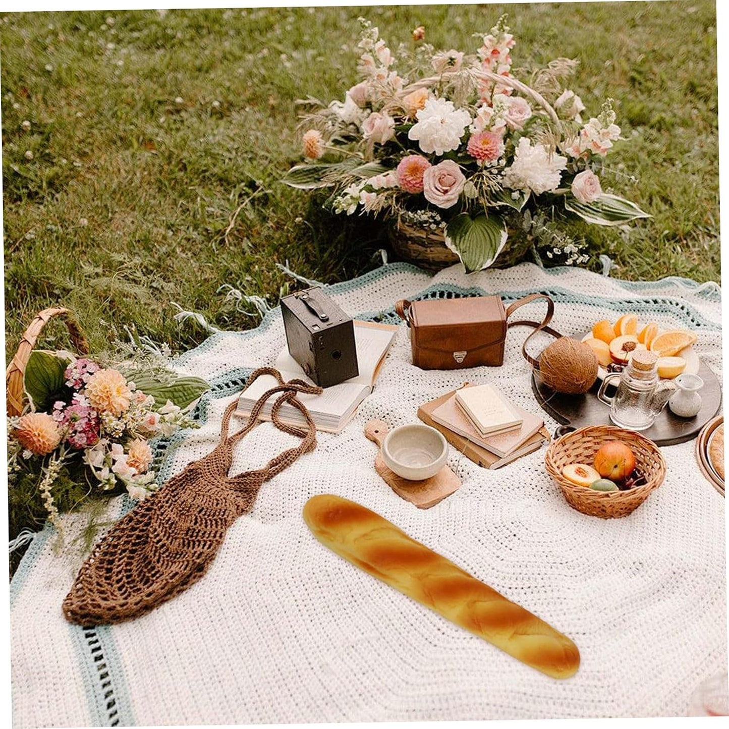 HDBHSBE 2PCS 13.8x2.4in French Bread Bread, PU Realistic Long Artificial, Bake for Display, Photography Props, Bakery
