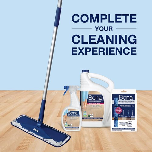 Bona Hardwood Floor Cleaner Spray | 32 Fl Oz | Residue-Free Solution for Wood Floors