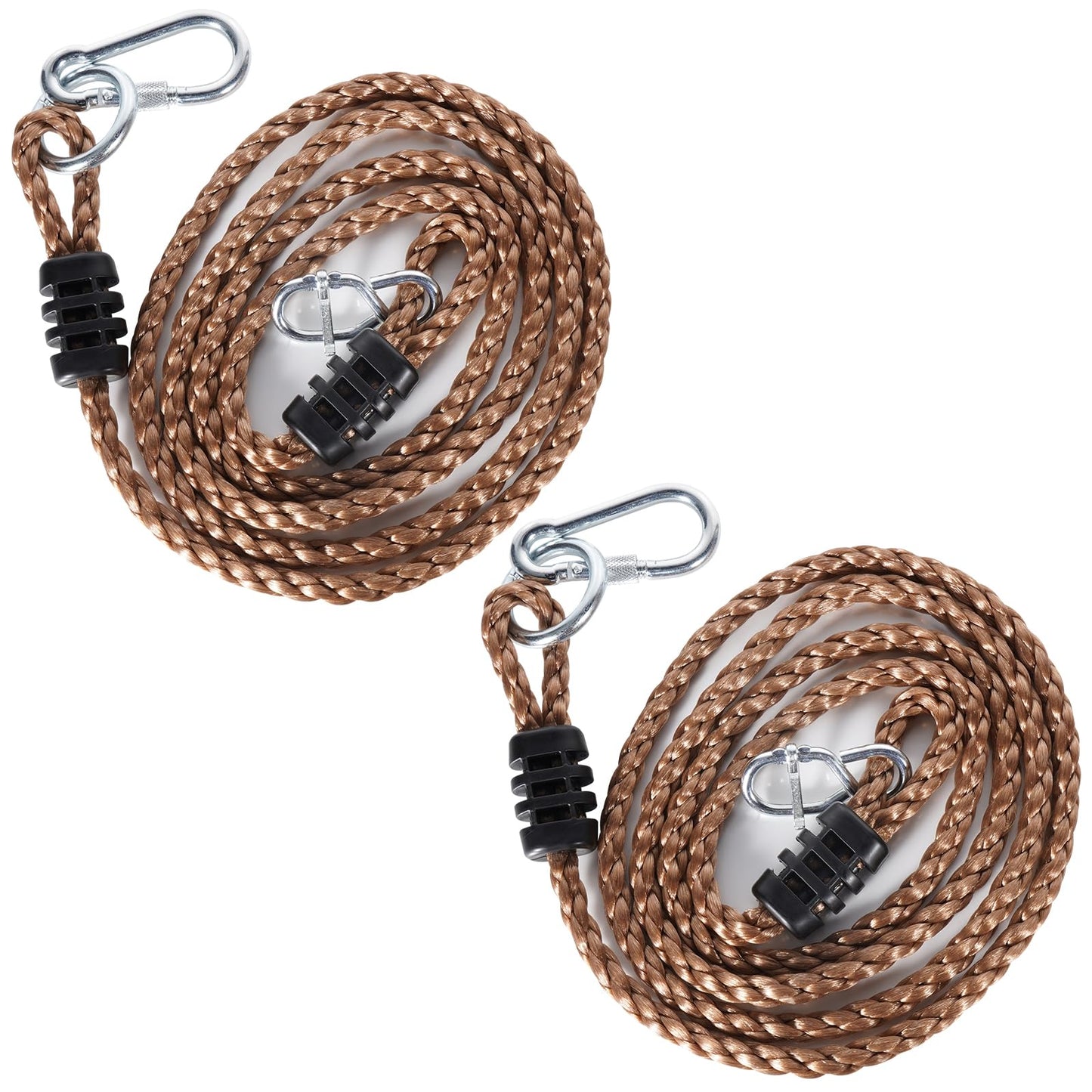 Tree Swing Straps Heavy Duty, Adjustable Tree Rope Swing (2 Pack) - PE Rope Extensions for Outdoor Swings, Hammocks, and Playground Sets - 5.9ft Length (Carrying 410 pounds)