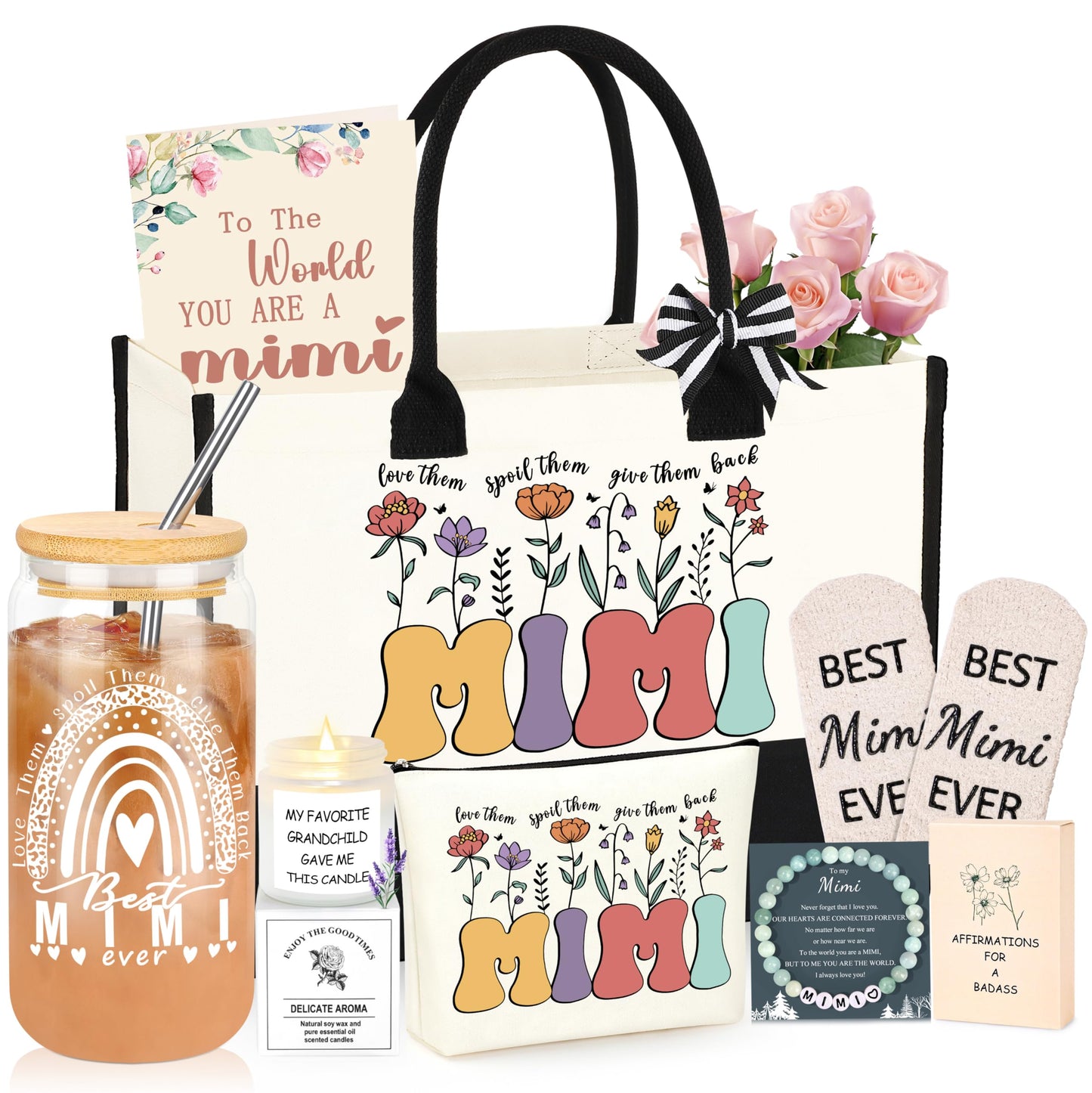 DOGMEM Mimi Gifts, Mimi Gift Set for Grandma
