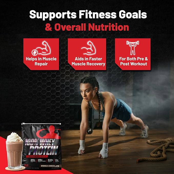 Goliath Labs 100% Whey Protein, Cold Filtered Whey Protein - Rapid Amino Acid Delivery - Natural Coco for a Rich Chocolate Flavor - Tub Weighs 5 Pounds, Contains 68 Servings