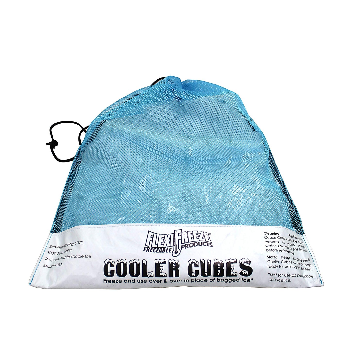 Cooler Cubes 5 lb Bag of Reusable Ice Cubes – Refreezable Ice Cubes for Coolers