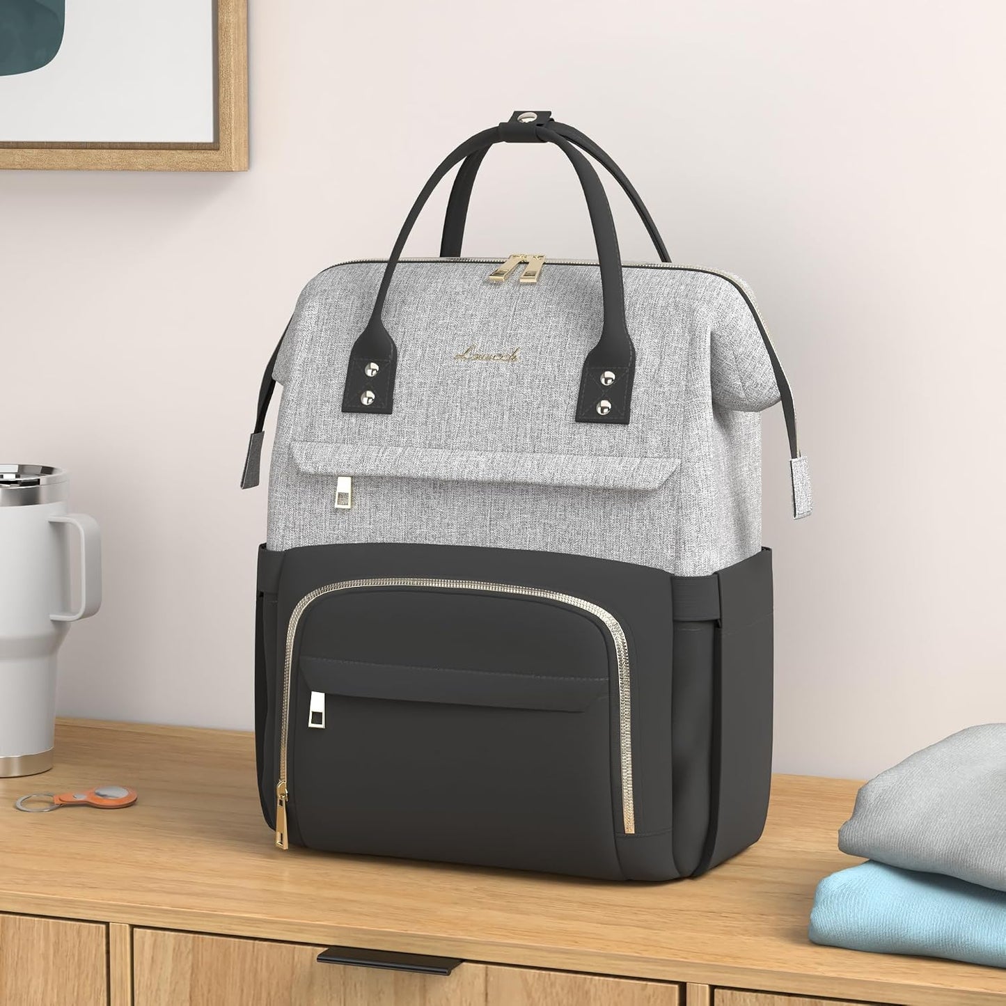Backpack Backpacks Backpack 15.6-Inch LOVEVOOK Laptop for Women, Fashion Computer Purse, School Student Bookbag