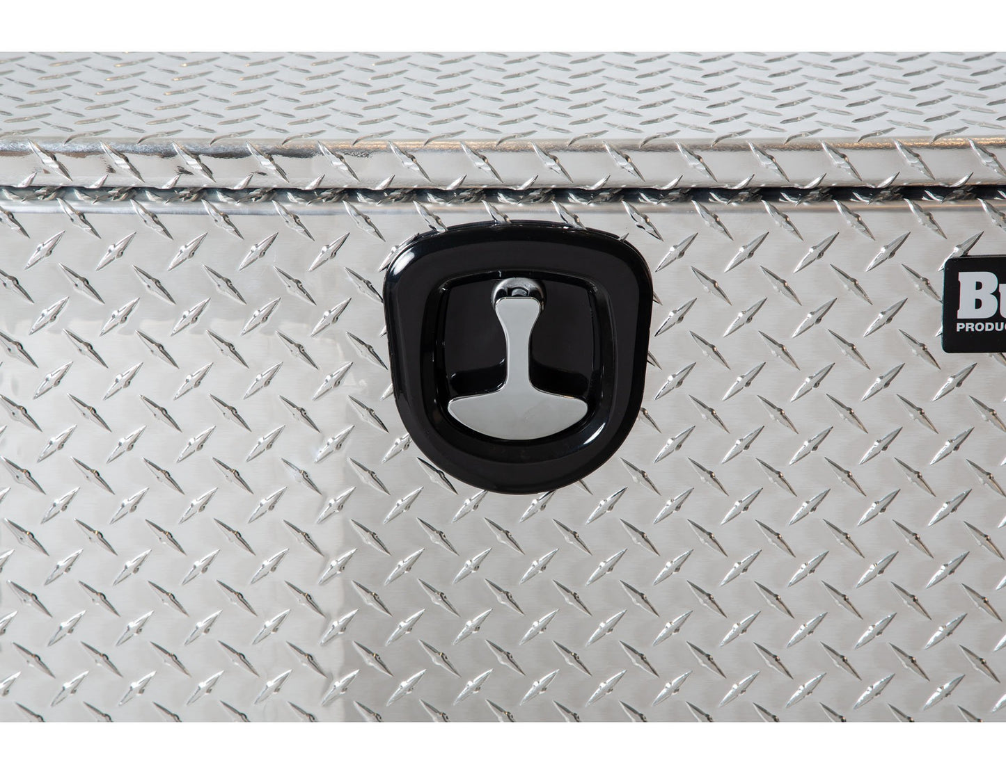 Buyers Products 1705118 Diamond Tread Aluminum Underbody Truck Tool Box, 20 x 20 x 36, Made in USA, .100 in. Thick, Corrosion Resistant, Locking Compression Latch, Secure Storage for Work Trucks