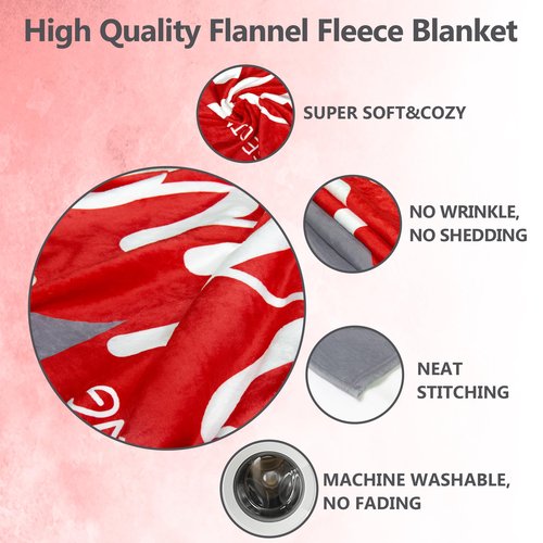 Akoigun Get Well Gifts for Women, Inspirational Gifts Blanket, Healing Blanket for Women, Feel Better After Surgery Gifts, Soft Warm Hug Blanket Throw 60"x50"