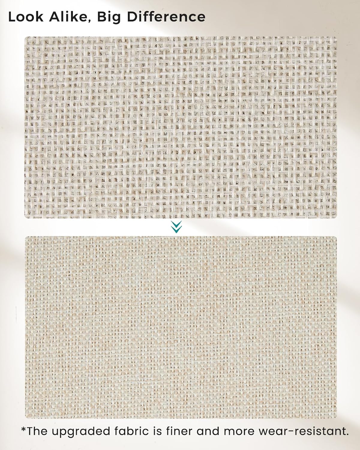 Storage Cube Bins - 6 Pack Fabric Organizer Baskets for Shelves & Closets | Beige 11x11 Inch