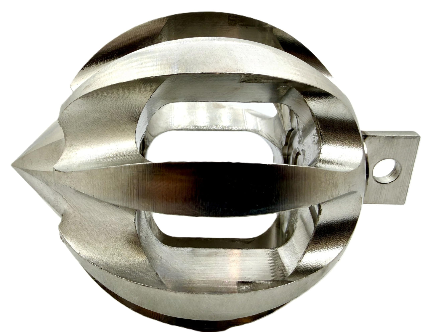 Pro-Graad Flow Fixer 3" Drain Cleaner Plumbing Snake Cutter Head for 4" – 6” Pipes, Clears & Scrapes Pipe Inner Walls, Fits 5/8” & 3/4" Cables, for Commercial & Residential Use