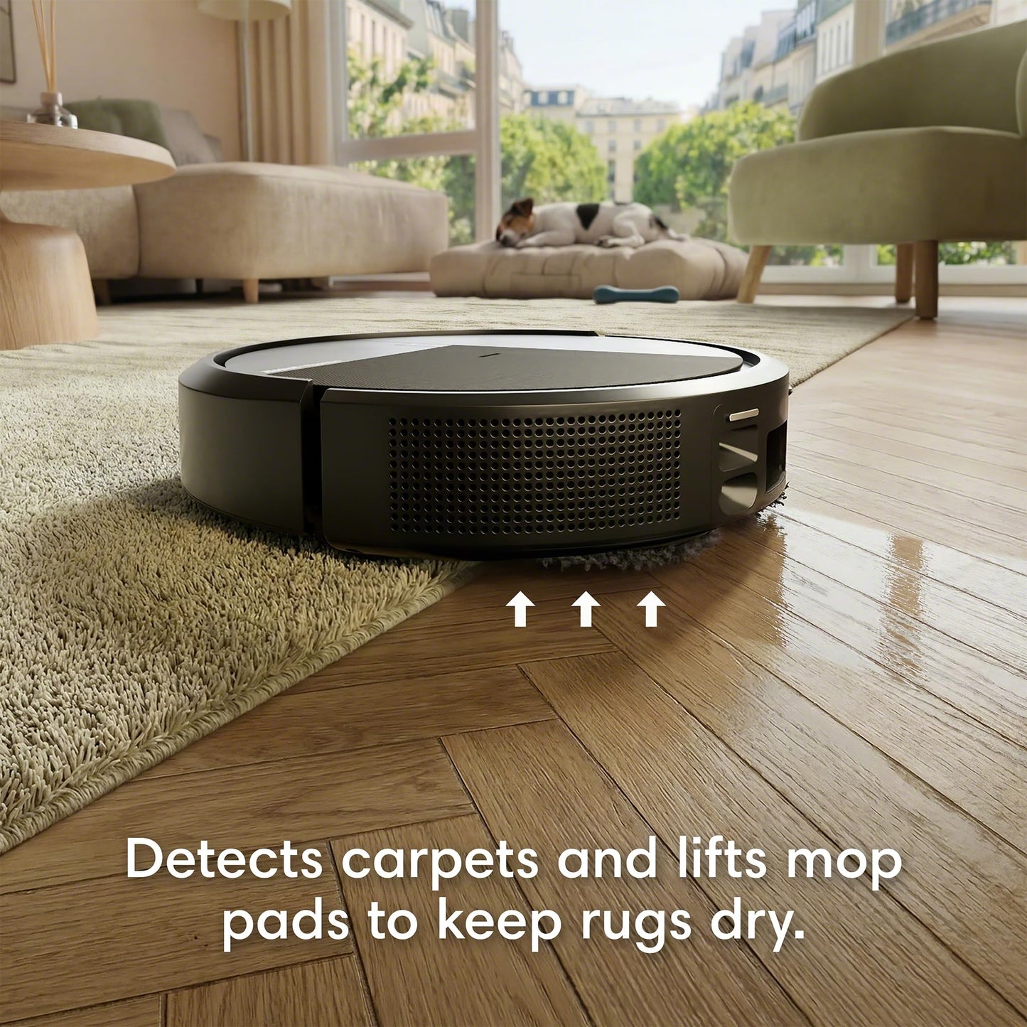 iRobot Roomba Plus 415X Combo Robot Vacuum & Mop + AutoWash Dock, Self‑Cleaning & Heated Dry, Auto‑Empty up to 90 Days, 140x Power-Lifting Suction, 2X Deeper Mopping, Ideal for Homes with Pets & Kids