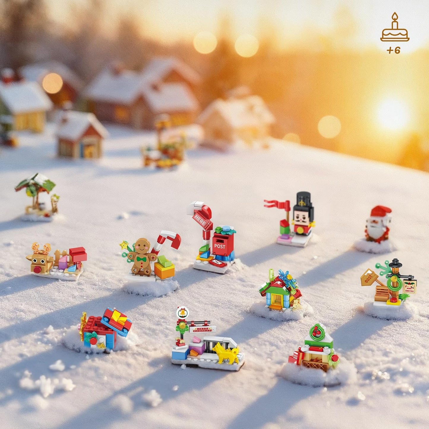 Santa’s Workshop Advent Calendar 2025 - 24-in-1 Holiday Countdown Gift for Kids Ages 6+