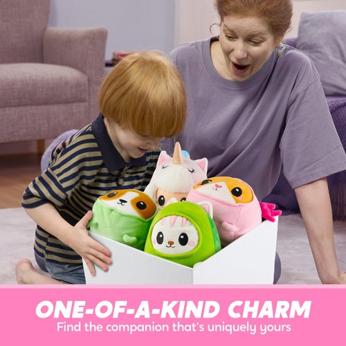 JOYIN Axolotl Plush Toy, Kawaii Axolotl Cat Plush Toy, 11" Soft Plushie, Cute Stuffed Animal Pillow for Kids and Adults, Birthday Gift for Boys and Girls