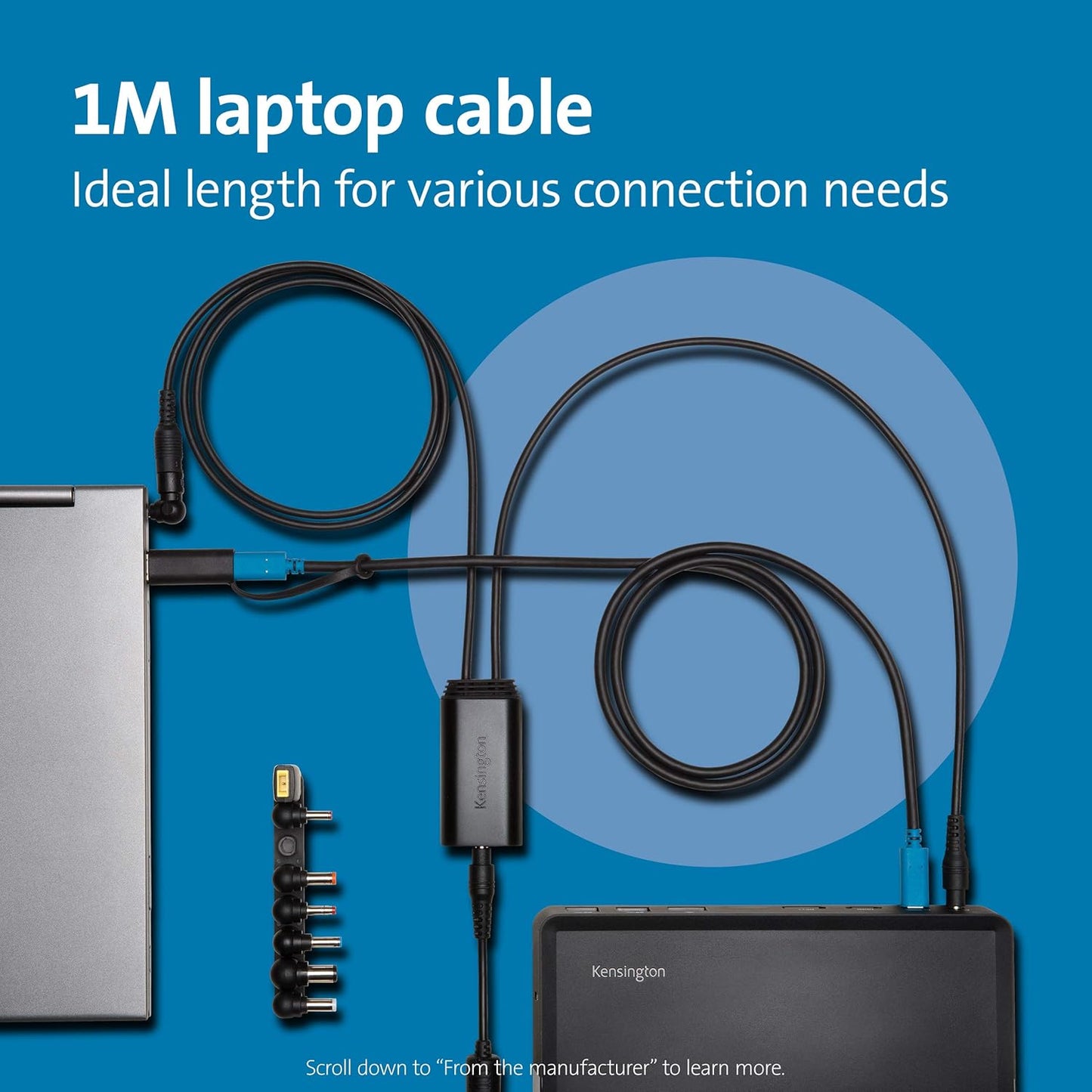 Kensington 60W (K38310NA) USB-A Power Splitter for USB C/A Hybrid Docking Stations