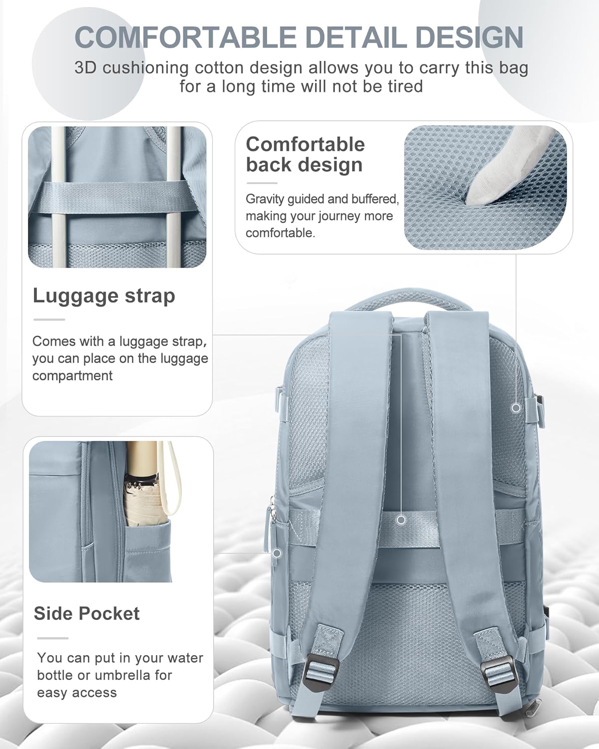coowoz Backpack Backpack Backpacks Travel Carry On for Women Man Gym with Laptop Compartment Mochila de Viaje Teacher