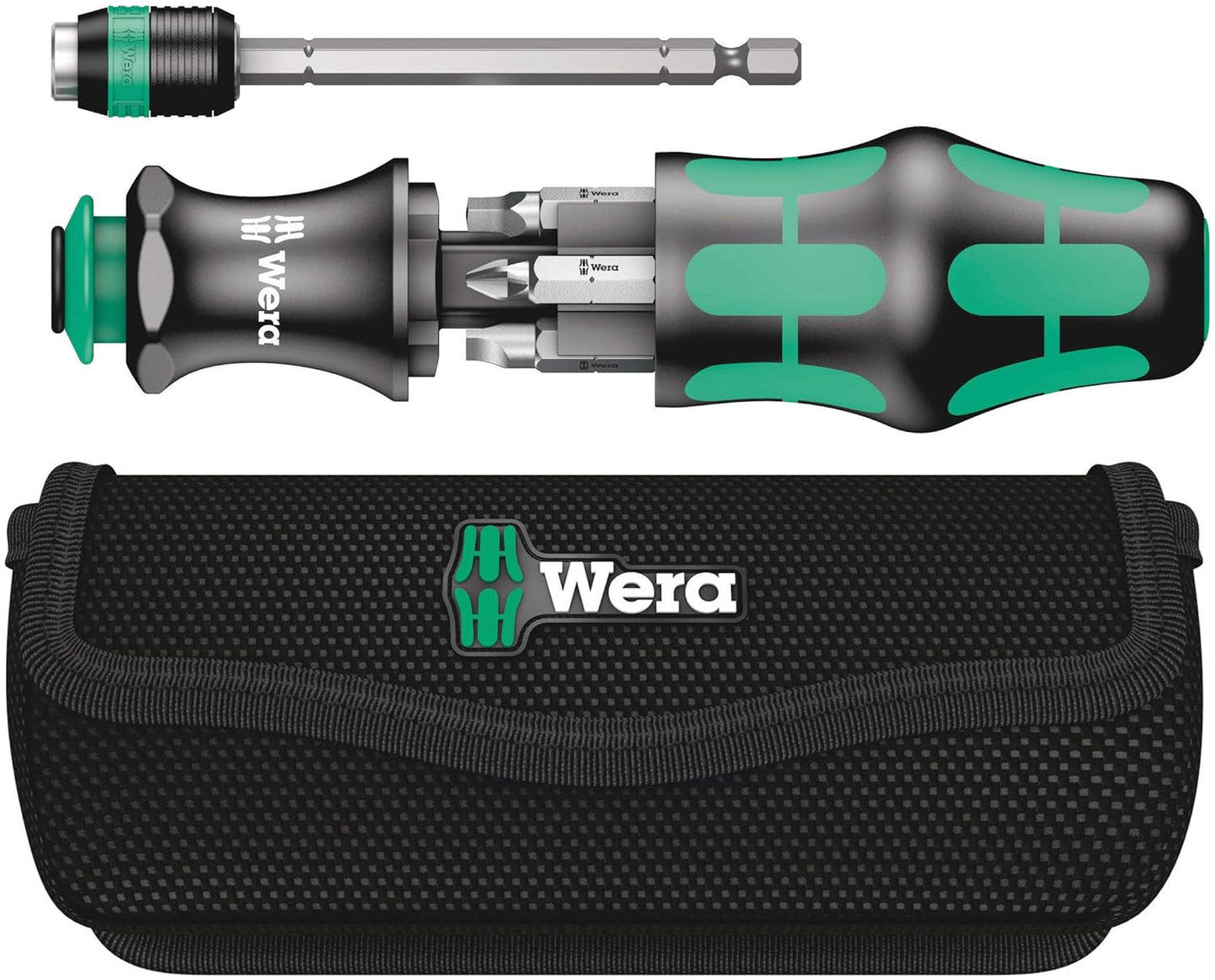 Wera KK 26 7-In-1 Bitholding Screwdriver - Removable Bayonet Blade for Versatile Use