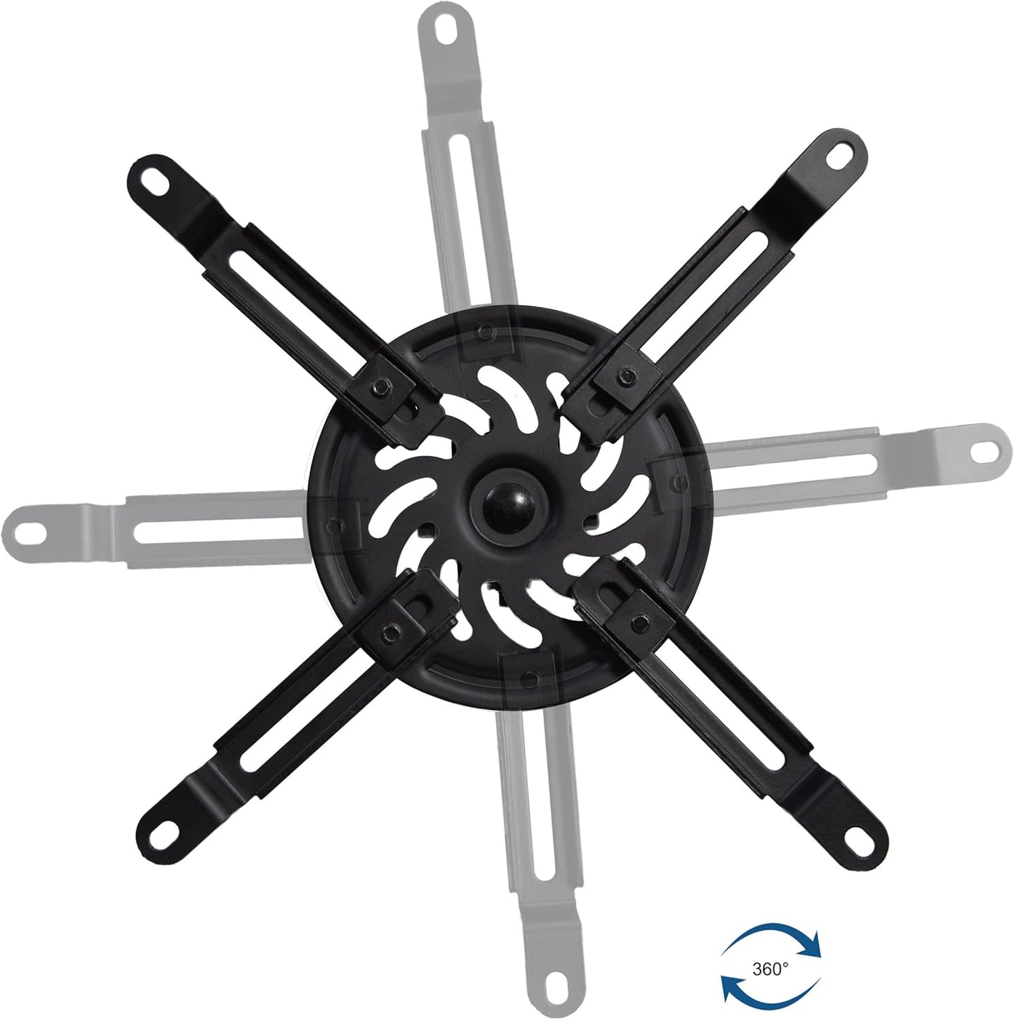 VIVO 12.5 inch 1.5 inch MOUNT-VP02B Extending Ceiling Projector Mount, Height Adjustable Projection, Up to Mounting