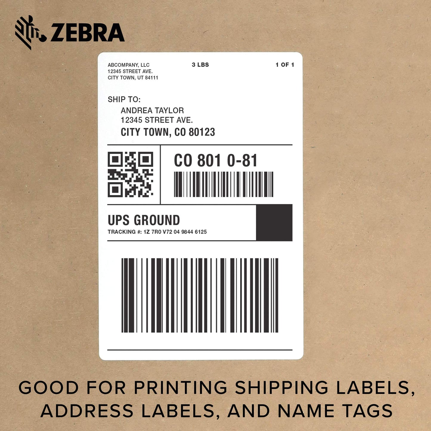 Zebra GX42-202410-000 Model GX420d Thermal Transfer Desktop Label Printer, Maximum Speed 6 IPS (152 mm/Second), 203 dpi Print Resolution (8 dots/mm); Serial, USB & Centronics Parallel Interfaces