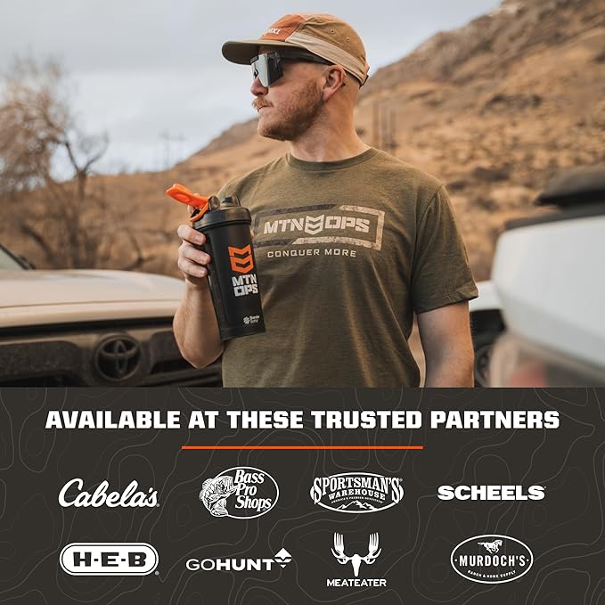 MTN OPS Hydrate Electrolytes Powder Drink Mix, Naturally Sweetened with Monk Fruit, Gluten Free 20 Single Serving On-The-Go Electrolyte Packs, Citrus Italian Ice