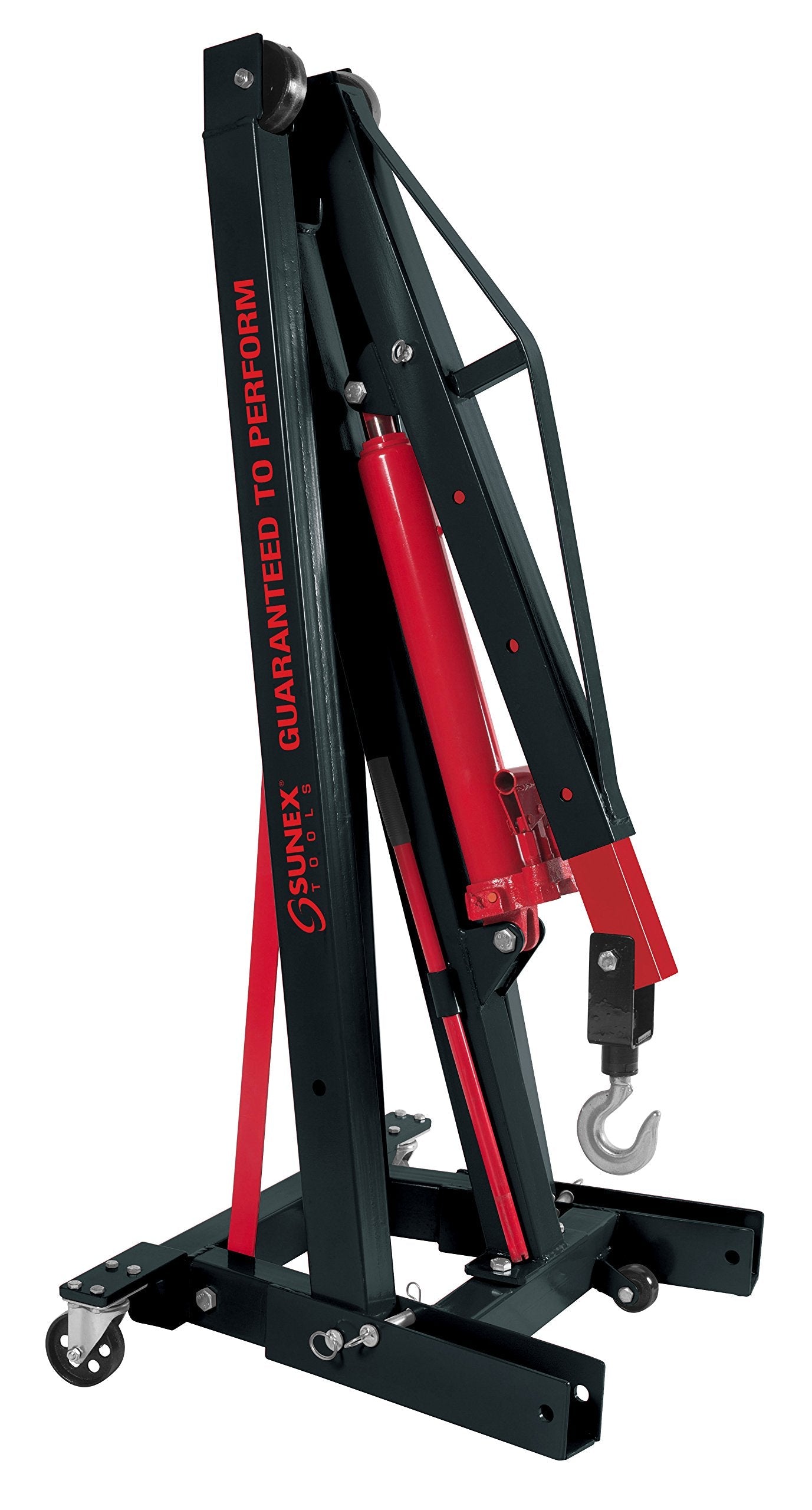 SUNEX TOOLS 5222 2-Ton Folding Engine Crane with Dual Pump Pistons