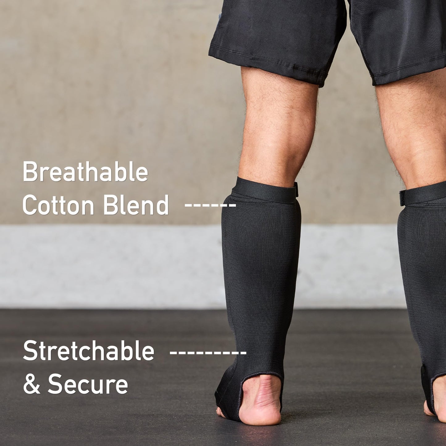 Elite Sports New Item Protective Kickboxing, MMA, Muay Thai Shin & Instep Guards Leg Pad Training Protective Gear Washable