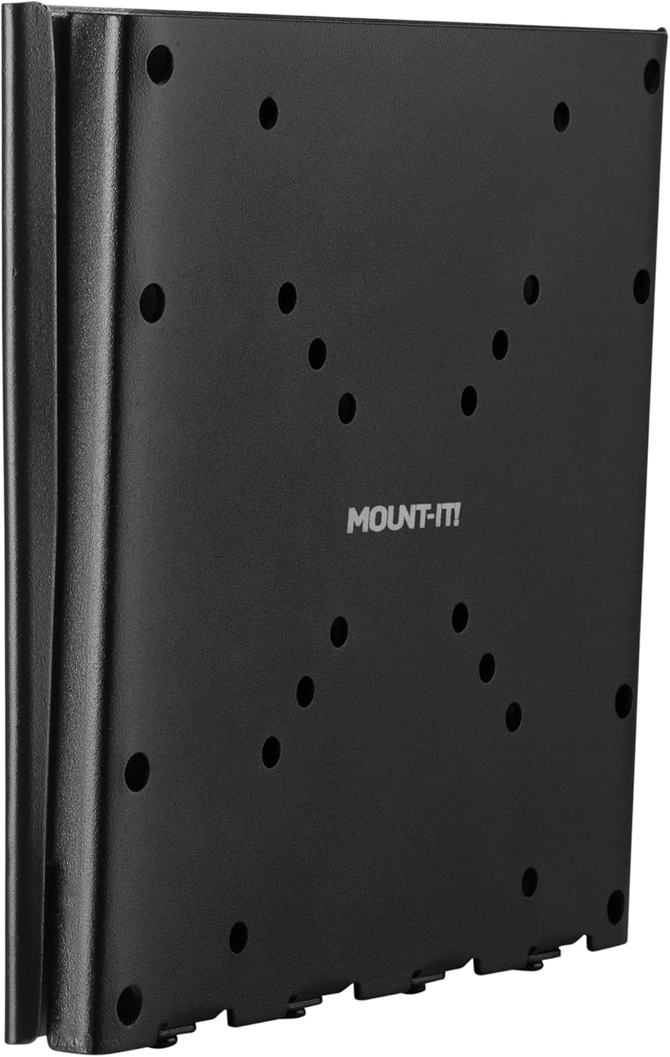 Mount-It! 2342 Inch 200x200 66 lb 0.7 Inch Low Profile Fixed TV Wall Mount Ultra Slim Flush Design for Screens Fits