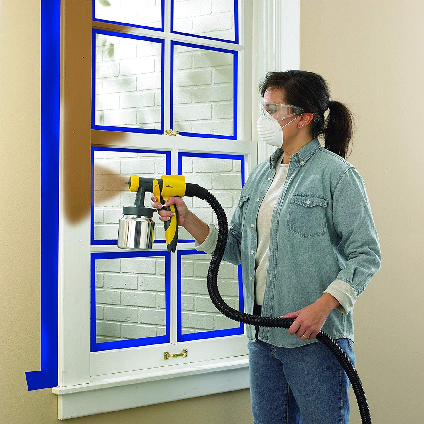 Wagner Spraytech 0518080 Control Spray Max Corded Hvlp Paint Sprayer, 120 Vac, 5 A, 510 W, 80 Cfm, 2.7 Psi, 19 L D by 12-Inch H, Multicolor