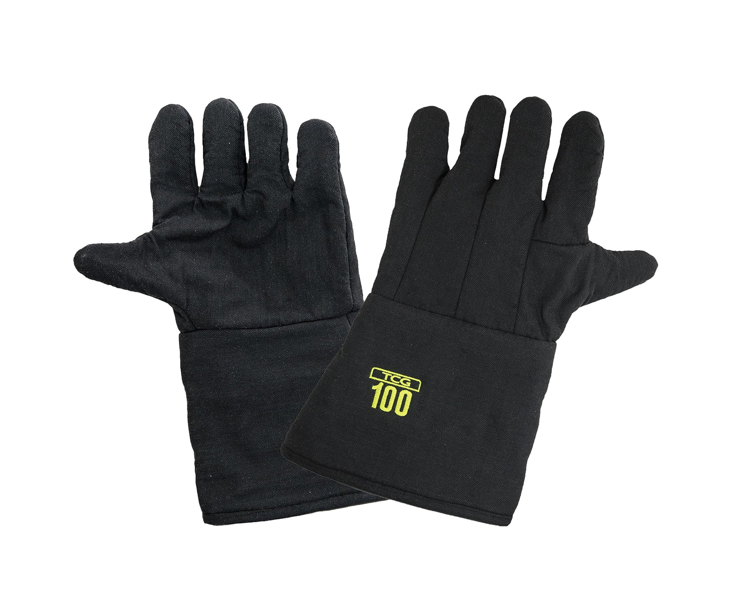 Oberon Company TCG100 Series Arc Flash Gloves, Black, Large