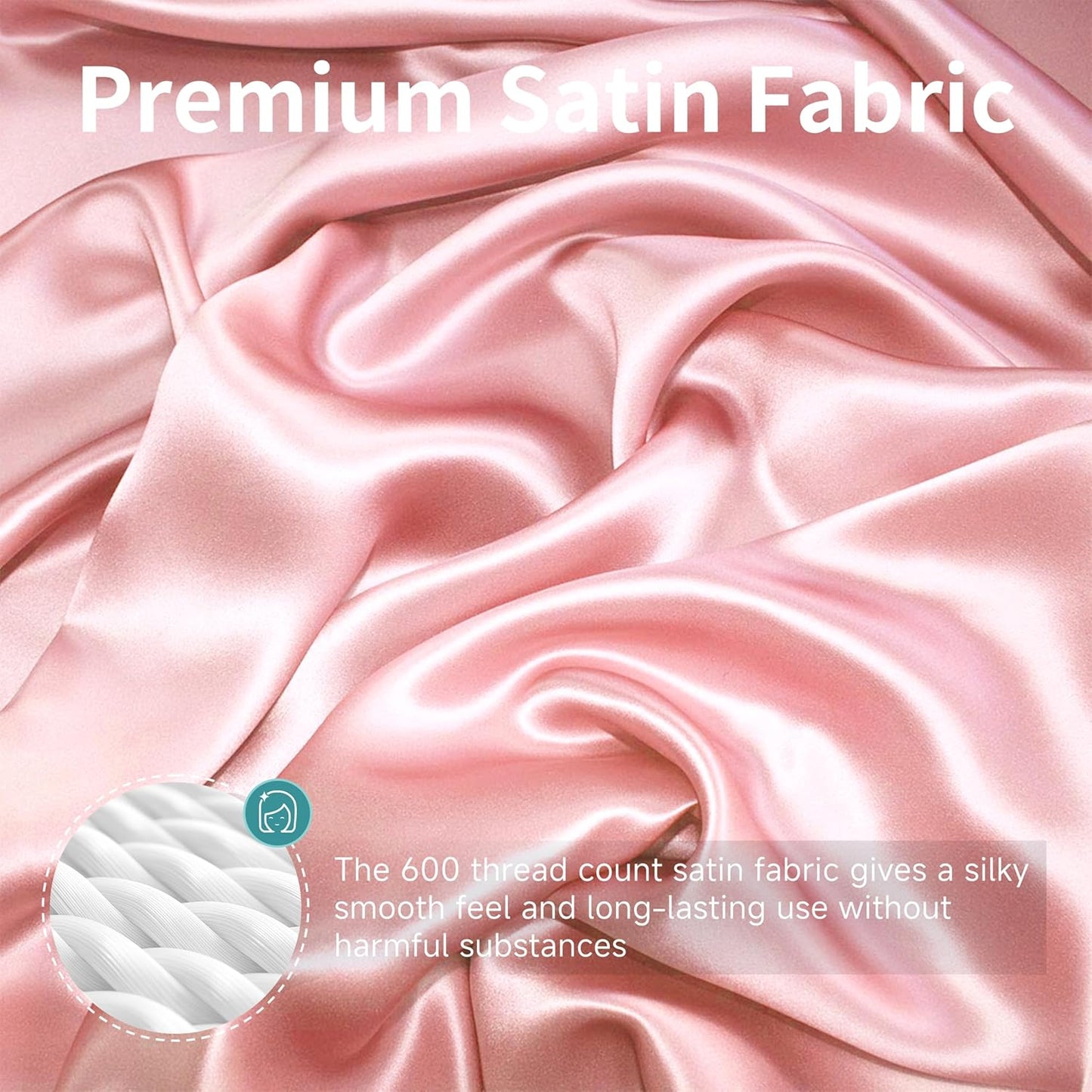 Skiennix Satin Bassinet Sheets - Soft Silk Feel for Baby Hair | 2 Pack in Pink & Purple