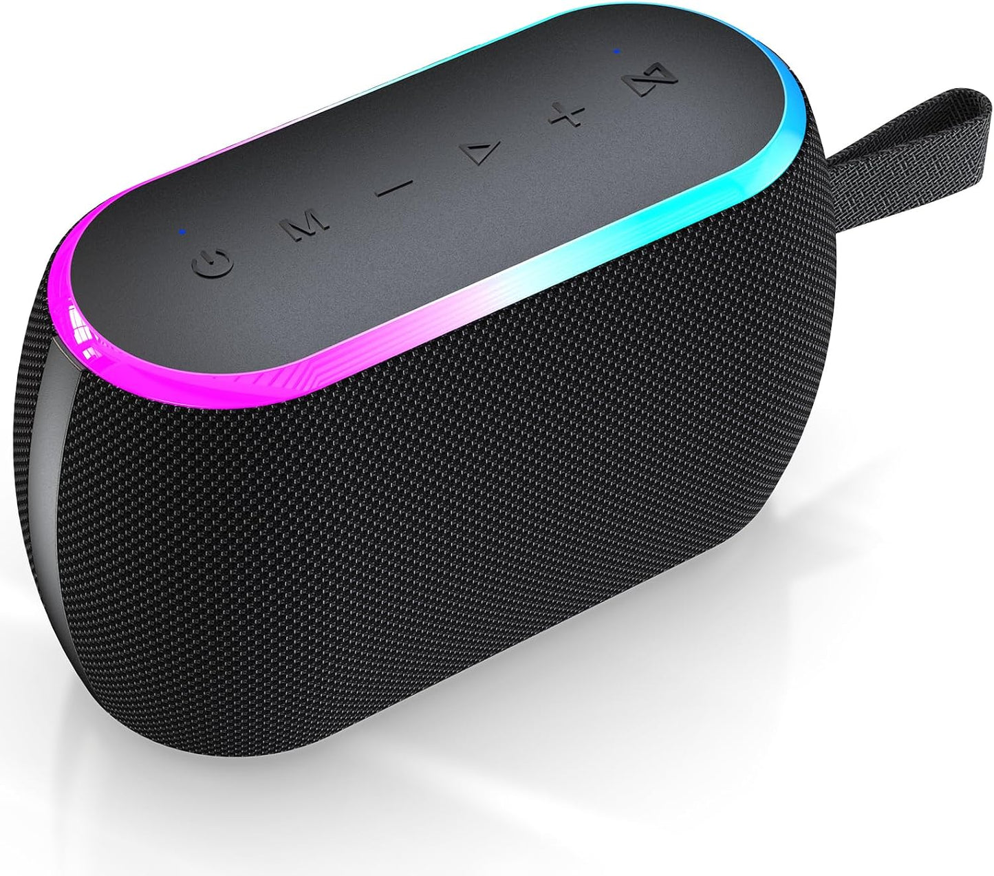ZICOROOP 40W 5.3, IPX6 12H Bluetooth Speaker, Portable Wireless with Stereo Bass, Bluetooth Waterproof Shower Speakers