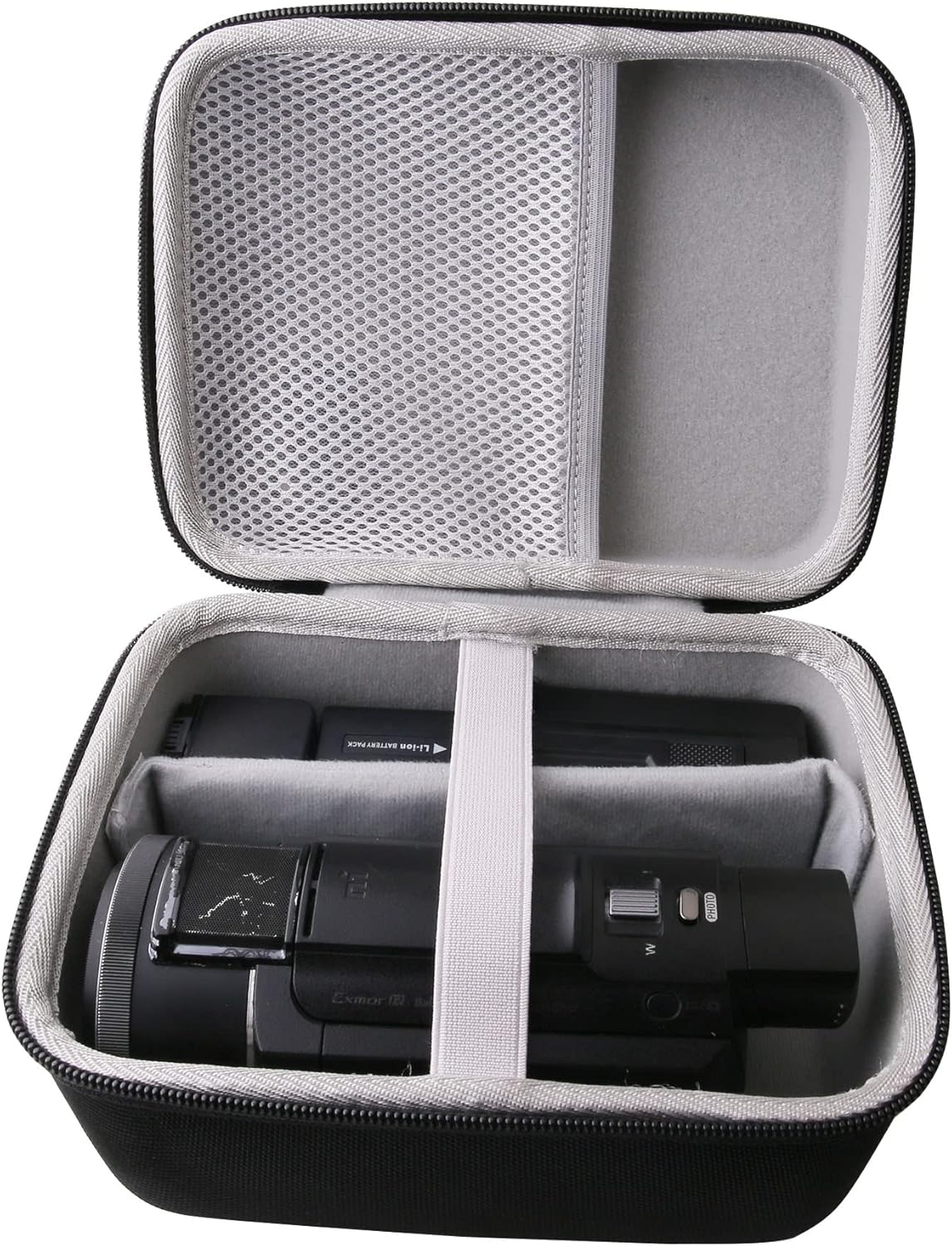 FDR-AX53/ FDR-AX43/Panasonic HC-V785/HC-V770 WERJIA Hard Travel Case Compatible with Sony Video Camera Camcorder (big)