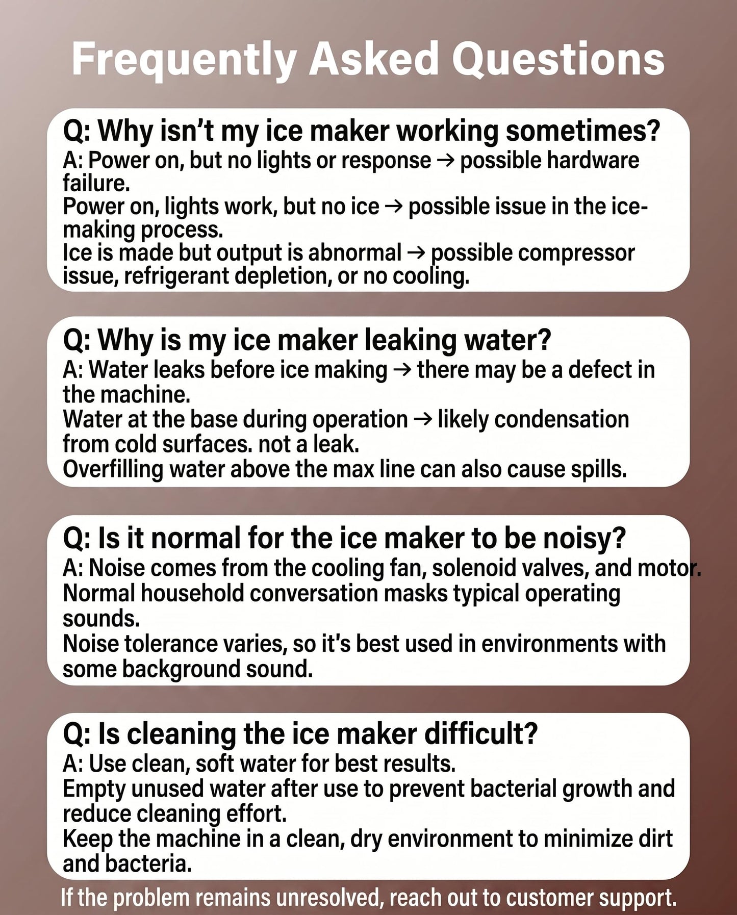 Silonn Nugget Ice Maker Countertop, Auto Drop Ice, Self Cleaning Ice Machine, 40 lbs/24H Soft Chewable Ice, Self Dispensing Nugget Ice Maker for Home, Kitchen and Party
