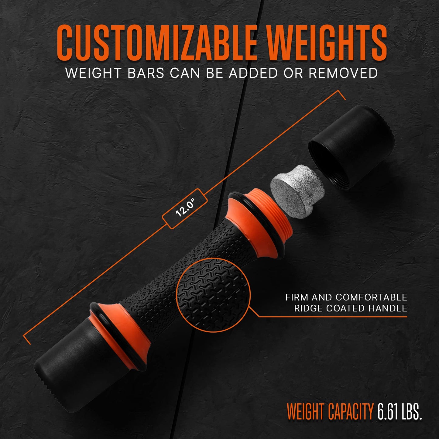 SQUATZ 4.41 lbs. Dumbbell Weight Set - Adjustable Weight All-in-One Versatile Dumbbells for Women, Non-Slip Neoprene Ideal for Common Movement and Multi Functional Exercise, Home Gym Training