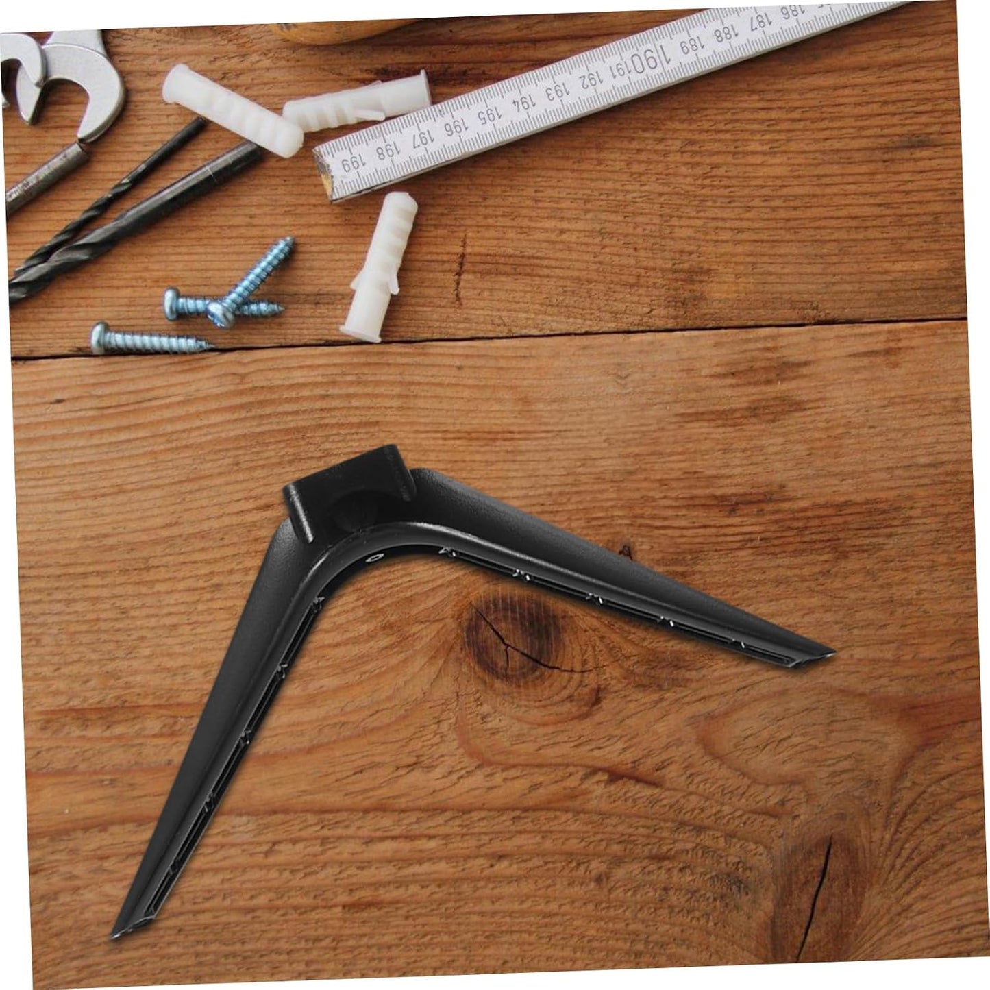Cabilock 1 Set No Drill Television Stand Bracket Heavy Duty Support for Tvs Monitors Projectors Elegant Design Easy