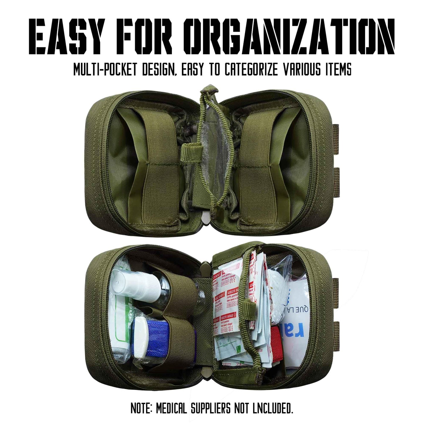 Small Admin Pouch Molle, Tactical Mini Utility Tool EDC Waist Belt Pouches Bag for Vest Backpack